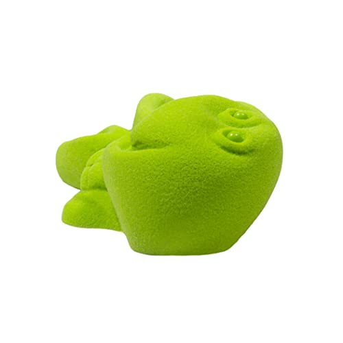 Atomik Rock Climbing Holds Bolt-On Turtle in Lime Green