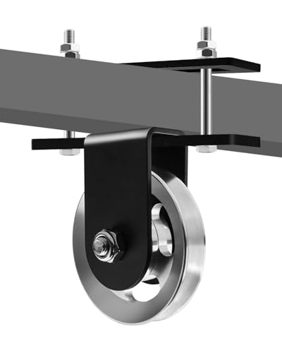 Power Rack Pulley Attachment Home Gym | for Power Cage with Quiet Aluminum Pulldown, Heavy Duty 304 Steel Cable LAT Pulley Machine System