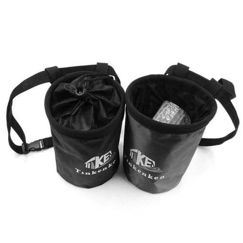 Chalk Bag for Rock Climbing High Capacity Leakproof Rock Climbing Gear | Bag High Capacity Leakproof Chalk Bag Bucket Gear Equipment Bouldering Weight-Lifting for Bouldering Rock Climbin