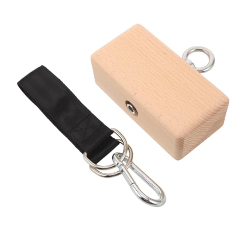 Wooden Pinch Block Gripper: Pinch Gripping Strength Trainer - Forearm Force Training Tool - Loadable Grip Strength Equipment for Home Gym
