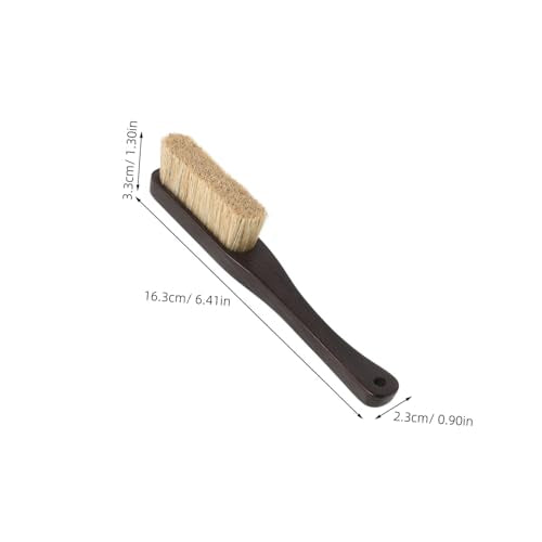 Healifty Climbing Chalk Brush for Rock Cleaning with Ultra-Dense Boar Hair Bristles and Wooden Handle, Bouldering Brush Tool for Outdoor Adventure and Professional Climbers