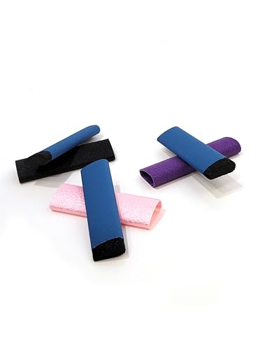 Reusable Skin File with Cover - Great for Rock Climbing, Bouldering, Climber, Gym, Crossfit, Weightlifting, Gymnast - Callus Finger Hand Sander (Blue) - color: Blue