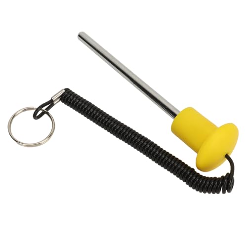 8mm Diameter Gym Weight Stack Pin, Automatic Drop Set Pins, Magnetic Weight Pin with Lanyard, Exercise Equipment Accessory