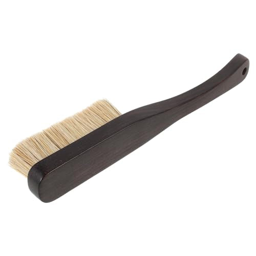 iplusmile Boar Hair Climbing Chalk Brush with Wooden Handle Fine Bristle Rock Climbing Wall Cleaner for Outdoor Bouldering and Indoor Holds Grip Chalk Dust Remover Tool for Climbers