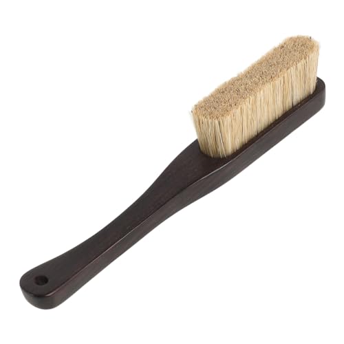 Abaodam Outdoor Climbing Chalk Brush Reduces Hand Fatigue with Wooden Handle and Fine Boar Hair Bristles, Efficiently Removes Chalk and Dirt for Natural Surfaces and Grips