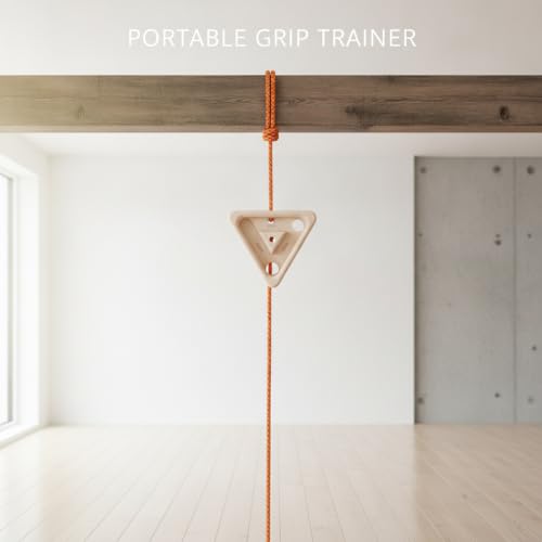 Climbing Trainer: Compact PP Fingerboard for Grip Strength, 5.9 x 5.9 Inch Training Tool (1 Piece)