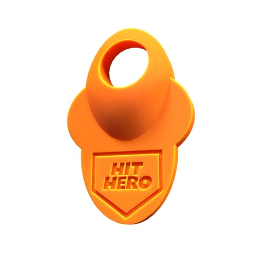 Baseball Thumb Guard, Batters Batting Grip, Finger Guard, Accessory, Batting Protection, Reduce Bat Sting, Hitter, Tool, Bat, Hitting Accessory - color: Orange