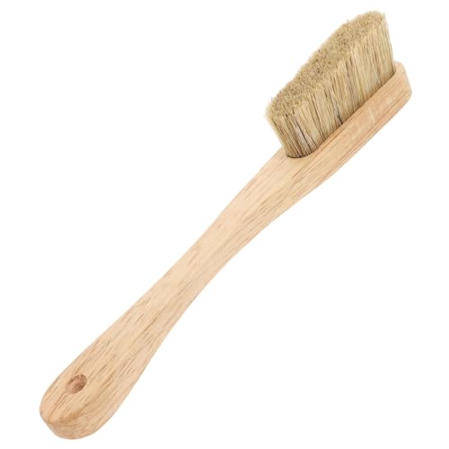 ibasenice Rock Climbing Brush with Thick Boar Hair Bristles Ergonomic Handle for Lightweight Portable for Use Essential Tool for Bouldering Climbing Equipment Cleaning