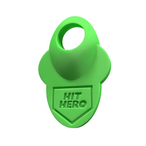 Baseball Thumb Guard, Batters Batting Grip, Finger Guard, Accessory, Batting Protection, Reduce Bat Sting, Hitter, Tool, Bat, Hitting Accessory - color: Neon Green