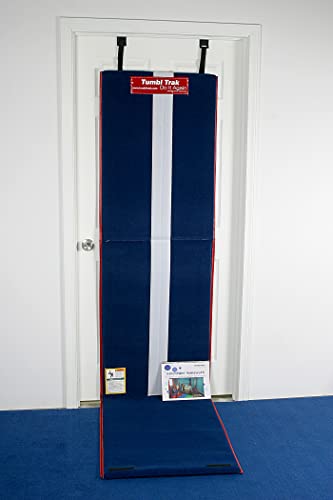 Tumbl Trak Handstand Homework Gymnastics Door Mat for Kids Home Training - color: Red
