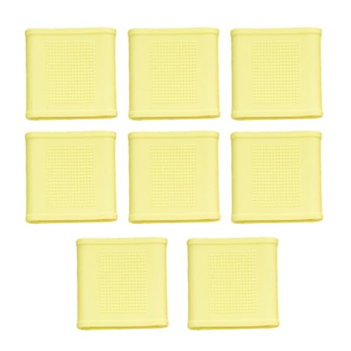 8Pcs Golf Finger Sleeves Silicone Articulations Protector Sports Fingers Band for Swing Controls and Comfort Sports Band