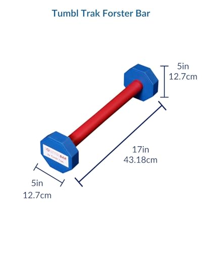 Tumbl Trak Forster Bar Skills Trainer,Blue 20 in x 5 in x 5 in