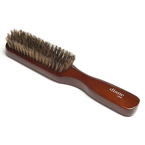 Diane Premium 100% Boar Bristle Styling Brush for Men and Barbers – Medium Bristles for Thick Coarse Hair – Use for Detangling, Smoothing, Wave Styles, Soft on Scalp, Restore Shine and Texture - style: 5 Row Styling