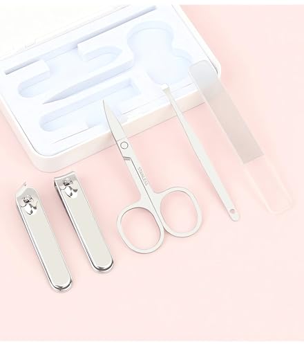 Manicure Set Personal Care Nail Clipper Kit Professional Manicure Pedicure Set Mens Accessories Personal Care Set Nail Grooming Kit Gift Idea Present for Men Women