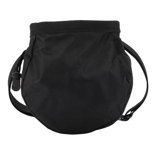 Alomejor Chalk Bag Oxford Cloth Climbing Chalk Bag 16 X 16 X 6cm Fleece Lined Water Proof Storage for Rock Climbing Gym Weightlifting Adults