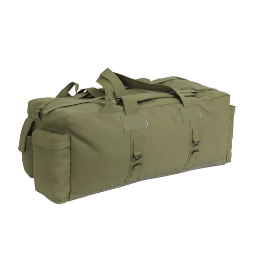 Rothco Tactical Duffle Bag - Rugged All-Purpose Gear and Equipment Bag, Water-Resistant Bottom - color: Olive Drab