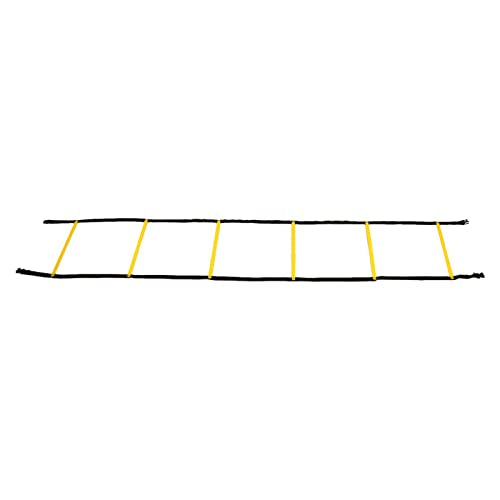 Speed Agility Training Ladder, 2.6m Fixed Rungs Football Basketball Speed Training Equipment for Athletes Sports Fitness Workout