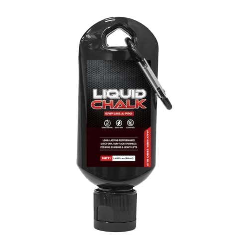 Chalk Liquid 50ml Lifting Grip Support | Anti-Slip Workout Chalk for Men Powerlifters Weightlifters Athletes Gymnasts Trainers Competitors Gym Studio Bouldering