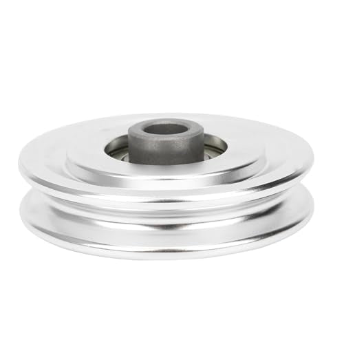 Aluminum Alloy Exercise Pulley | 10.5mm Universal Replacement for Gym Equipment | Strength Training/Home Gym Accessories | Sturdy & Lightweight 165g - size: Diameter 70mm