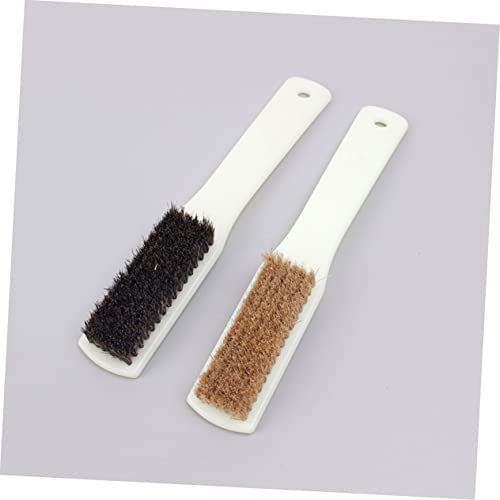 ERINGOGO 2Pcs Bouldering Brush Portable Sports Cleaning Brush with Sturdy Handle Wild Boar Bristles for Rock Climbing and Boulder Stone Cleaning for Climbers and Outdoor