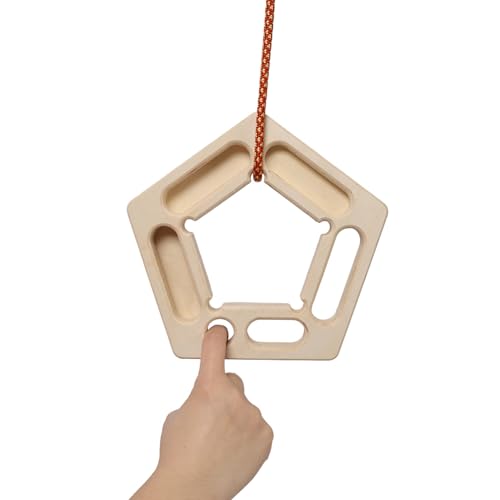 Climbing Hangboard Rock Climbing Training,Rock Climbing Fingerboard, Wooden Climbing Board Trainer for Strengthen Fingers and Grip - style: Style03