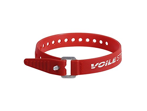 Voile Straps - 15" Aluminum Buckle Red - color: Red