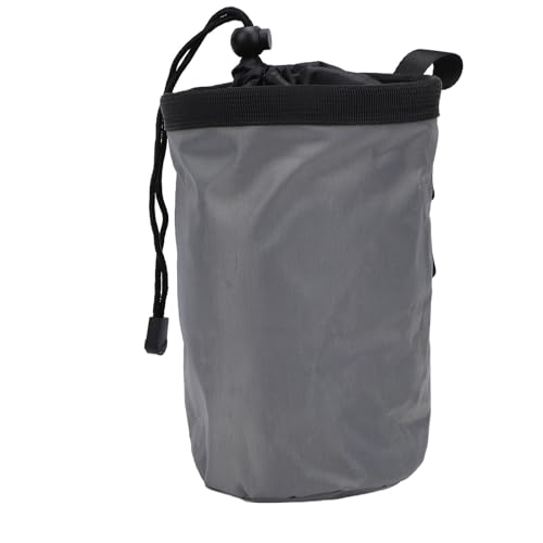 Climbing Chalk Bag placeholder Chalk Bucket Gym Bag Workout Large Capacity Oxford Fabric Fleece Lining Drawstring Zipper Pocket Adjustable Waist Belt for Cl