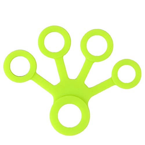 4 Pcs Silicone Finger Stretcher, Hand Stretcher for Strength Training, Soft Finger Exercise Band, Creative Resistance Tool for Finger Dexterity, Compact and Portable Design, Set of 4