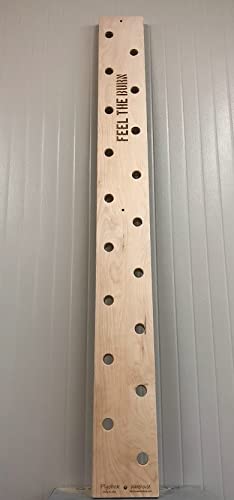 Plyobox Warehouse 8"x72" Climbing Pegboard. New Custom Engraving Options!