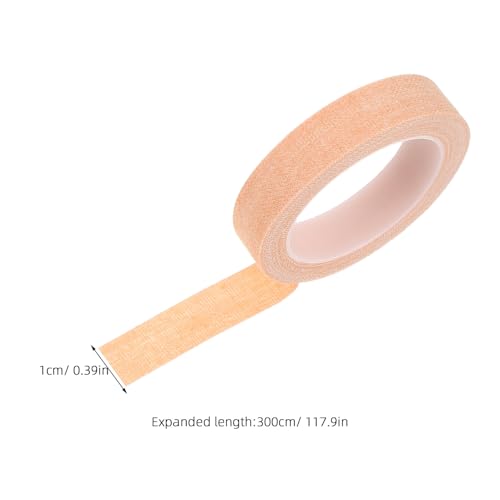 Finger Tape 30 Rolls 1cm X Skin Color Strong Adhesive Wrap for Basketball, Rock Climbing, and Athletic Hand Support