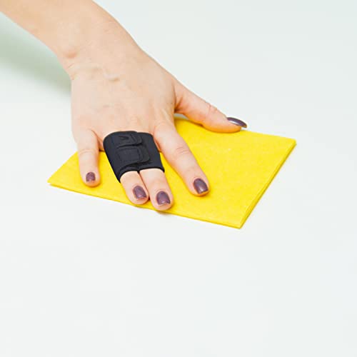 Finger Splint Wraps Reusable Finger Buddy Tape Adjustable Finger Brace Trigger Finger Splints Mallet Finger Support Compression Finger Sleeves for Arthritis Pain Relief, Sport Injury - M - size: Medium, style: Buddy
