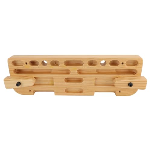 Solid Wood Training Hang Board Enhanced Strength Exercise Compact Climbing Finger Board Home Gym Outdoor