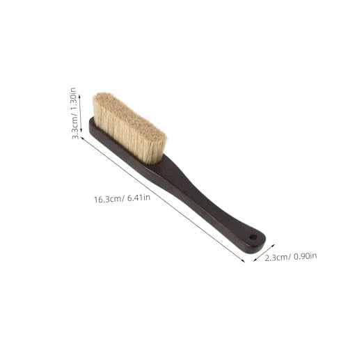 Baluue Climbing Chalk Brush with Dense Fine Boar Bristles and Wooden Handle, Rock Cleaning Tool for Outdoor and Indoor Bouldering, Chalk Removal Brush for Rock Climbing Holds and Ropes