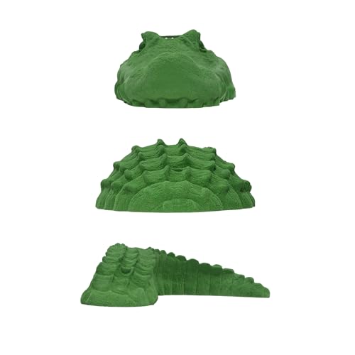 Atomik Rock Climbing Holds 3-Piece Alligator in Green