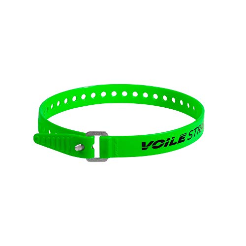 Voile Straps - 20" Aluminum Buckle Green - color: Green