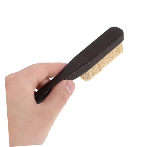Healifty Climbing Chalk Brush for Rock Cleaning with Ultra-Dense Boar Hair Bristles and Wooden Handle, Bouldering Brush Tool for Outdoor Adventure and Professional Climbers