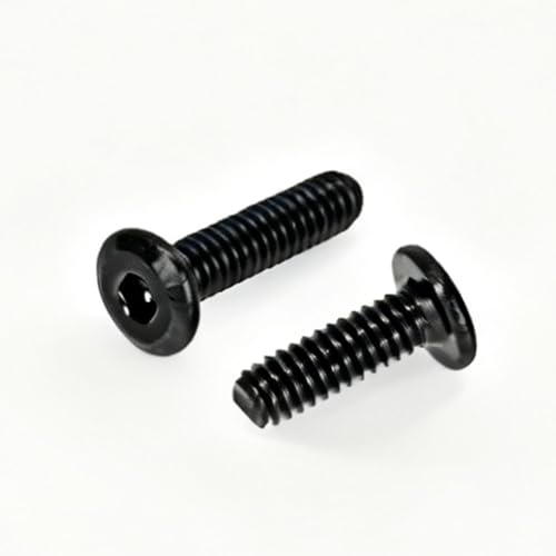 50 Pcs 1/4-20 x 2 Flat Head Socket Cap Screws Countersunk Bolts,304 Stainless Steel 18-8,Allen Socket Drive,Black,Fully Machine Thread (1/4-20 x 2 50pcs) - size: 1/4-20 x 2 50pcs