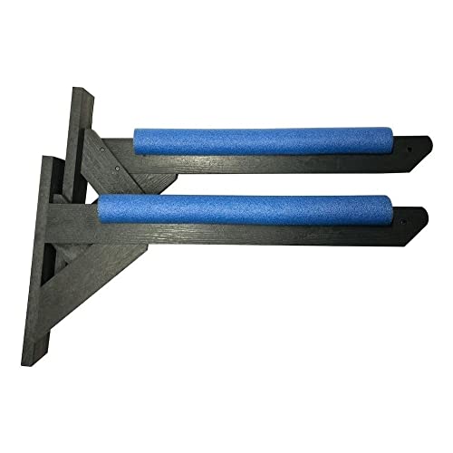 ReRackiT - Outdoor or Indoor Wall Mounted Kayak Rack, SUP Rack, Canoe Rack - Stackable - size: 1 Rack - (For Kayaks/SUPs)