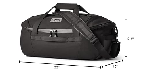 YETI Crossroads Duffel Bag - color: Black, size: 40L