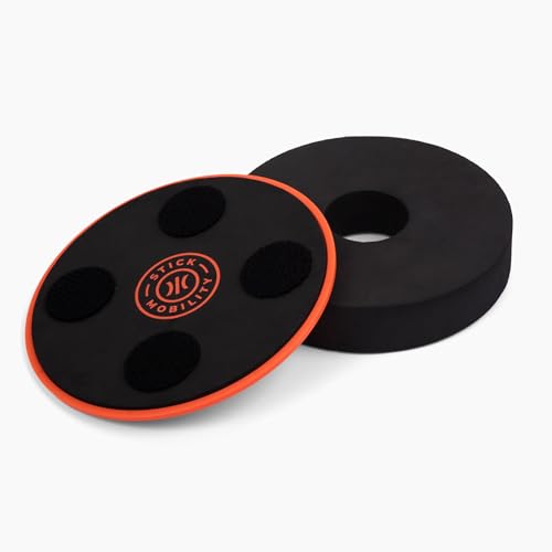 TriSlider | Exercise Glider Discs, Balance and Stability Trainer for Hands & Feet to Improve Coordination and Engage Core Strength.