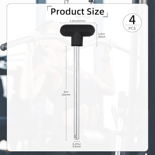 Weight Stack Pin - color: Black 4