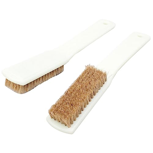 2Pcs Portable Bouldering Brush with Thick Boar Hair Bristles for Efficient Stone Cleaning Climbing Brush for Outdoor and Indoor Use Sports