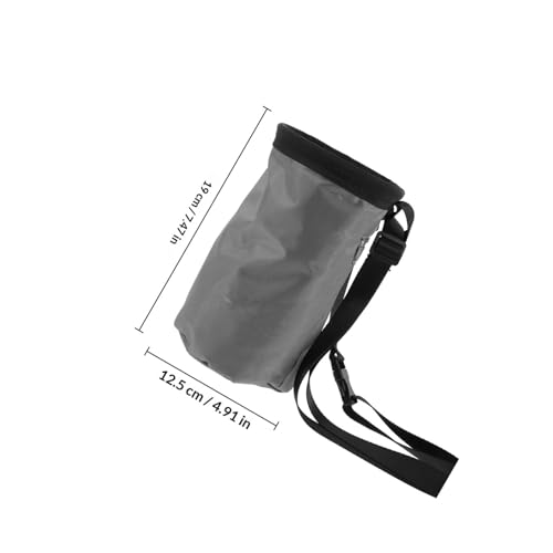 Wear-Resistant Chalk Bag for Rock Climbing and Mountaineering with Anti-Slip Powder Storage, Oxford Fabric and Fleece Material, Sturdy Outdoor Climbing Powder Storage Bag
