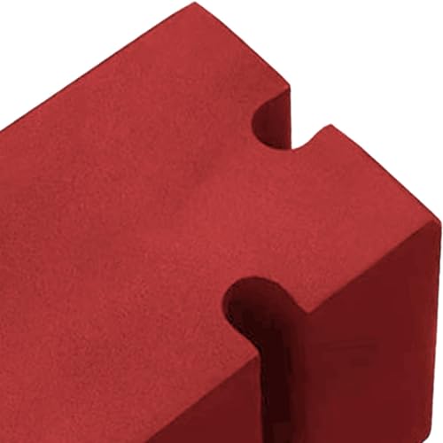 EVA Bench Press Block Bench Foam Block Workout Block Adjustable Exercise Block Non Slip Support Gym Board Foam Training Board, Red