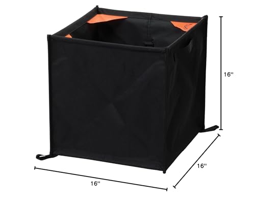 WEAVER ARBORIST Throw Line Storage Cube, Collapsible Rope Organizer Bag for Tree Climbing, Throw Line & Outdoor Gear Storage