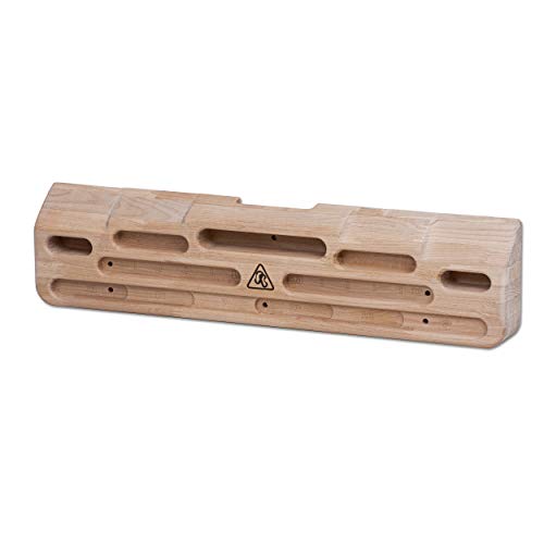 USA-Made Wood Hangboards - The Ultimate Wooden Rock Climbing Hangboards/Fingerboards - style: Buddyboard Plus