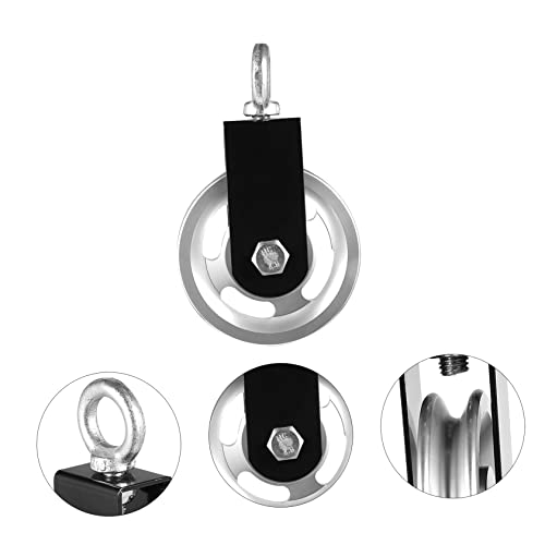 OUNONA 1pc Silent Gym Bearing Lifting Pulley System for Strength Training Ultra-Silent Bearing Heavy-Duty Smooth Rope Suitable for Home Gym and Fitness Equipment