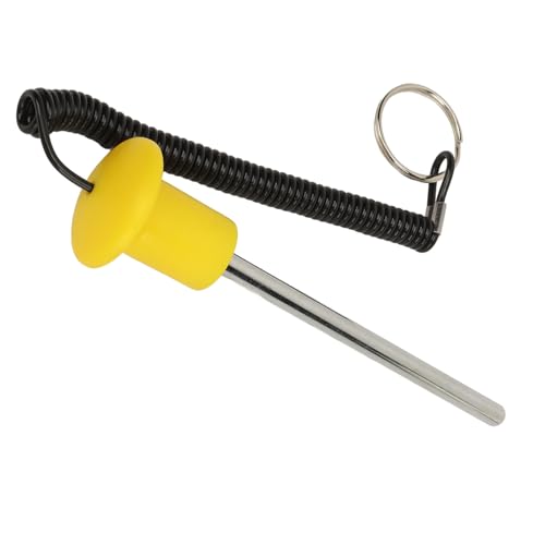 8mm Diameter Gym Weight Stack Pin, Automatic Drop Set Pins, Magnetic Weight Pin with Lanyard, Exercise Equipment Accessory