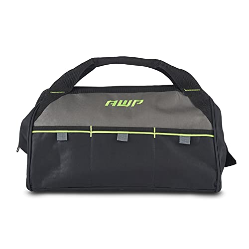AWP Tool Bags, Premium Tool Bag, Black, Durable Tool Tote, for Professionals and Contractors - size: 15 Inch (Pack of 6), style: Tool Bag