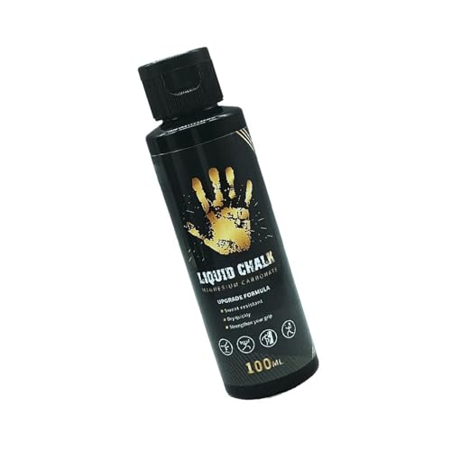 Liquid Chalks Gym Grip Enhancer Quick Drying Long Lasting Gel Body Bouldering Antislip Fluid Easy to Use Grip Enhancer - color: 100ml